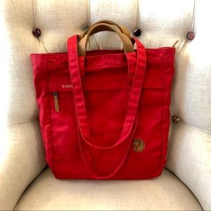Fjallraven Red Tote-pack no. 1 Medium size